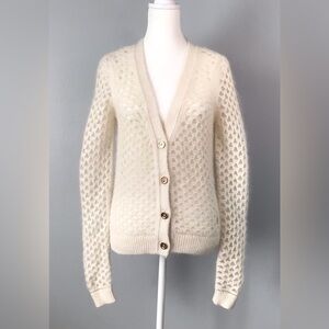 Juicy Couture Mesh Crochet Cardigan